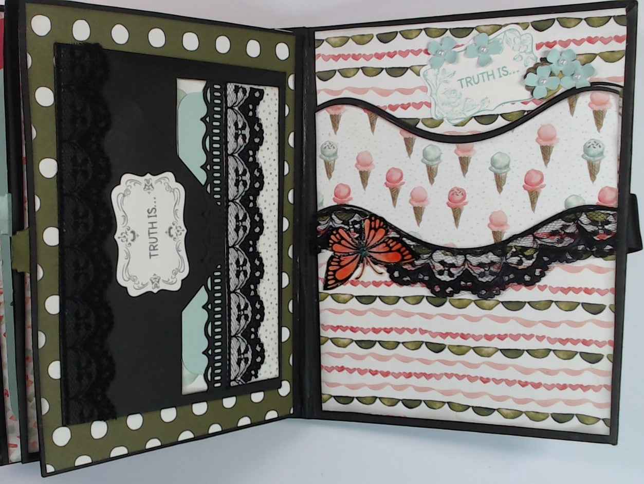 Photo Mini Album - Ideal Keepsake to Preserve Your Memories - RINA CRAFT CREATIONS
