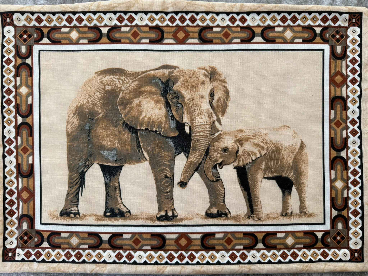African Animals Placemat – Majestic Wildlife Design