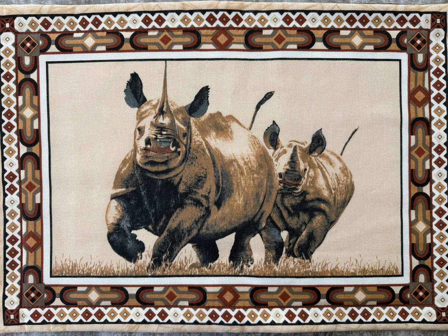 African Animals Placemat – Majestic Wildlife Design