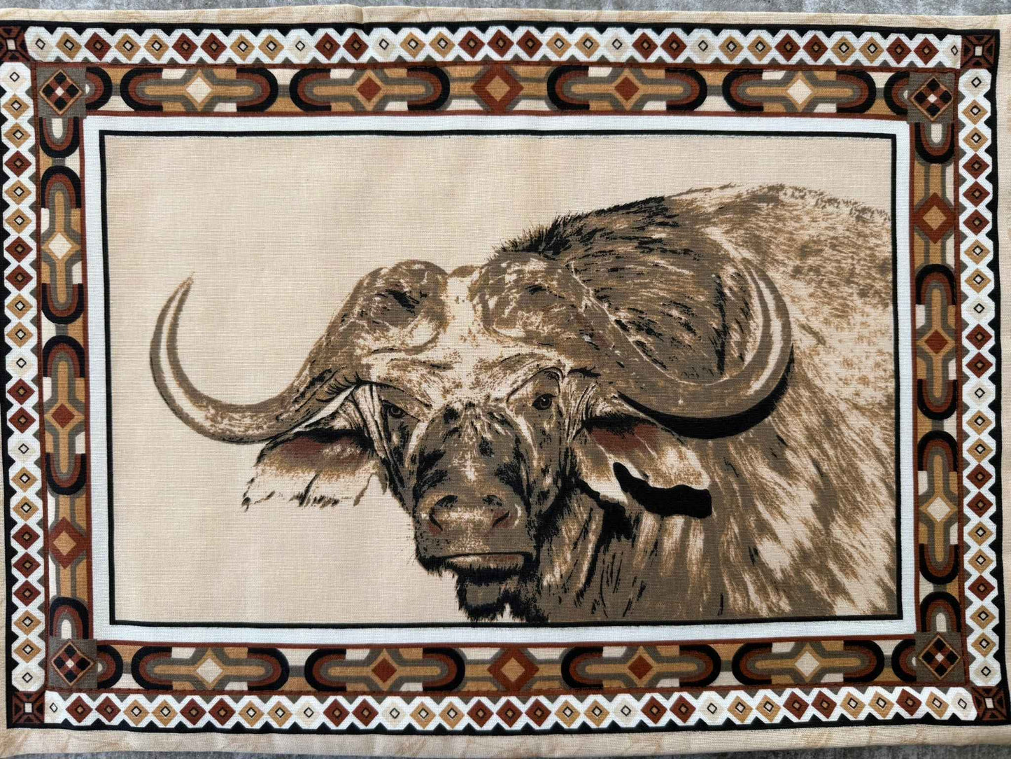 African Animals Placemat – Majestic Wildlife Design