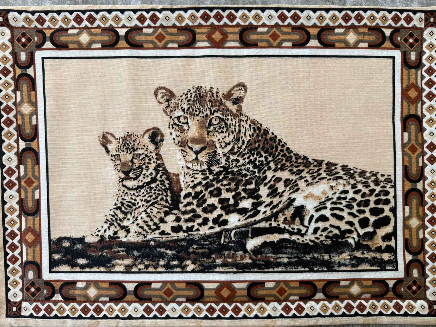 African Animals Placemat – Majestic Wildlife Design