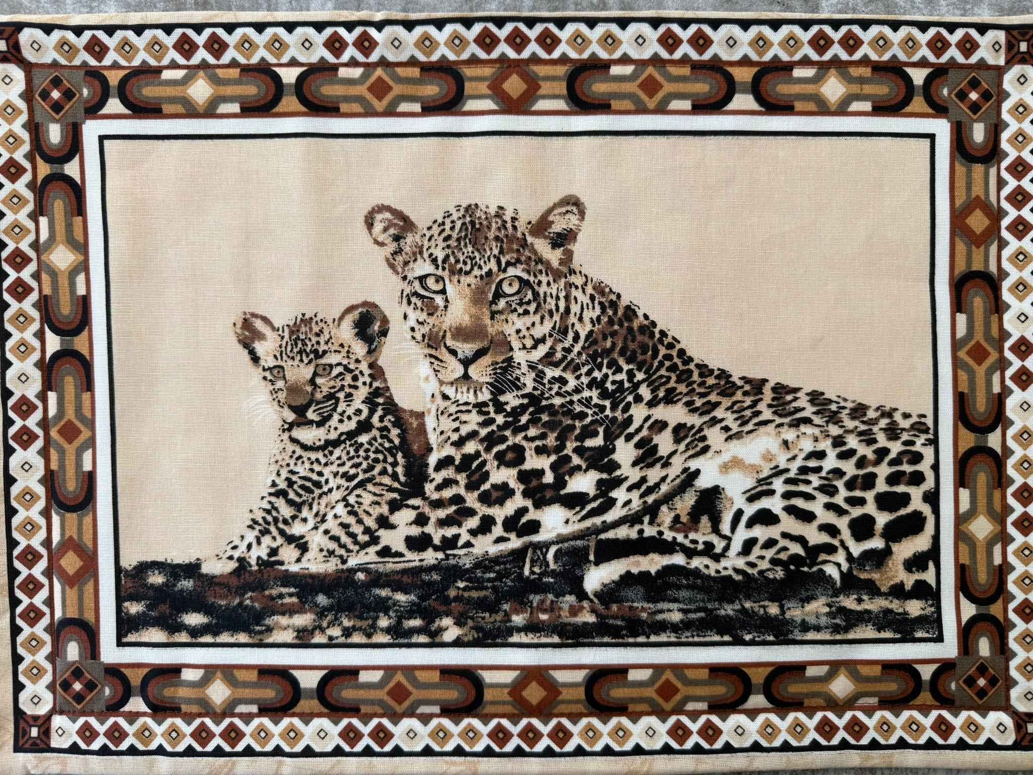 African Animals Placemat – Majestic Wildlife Design