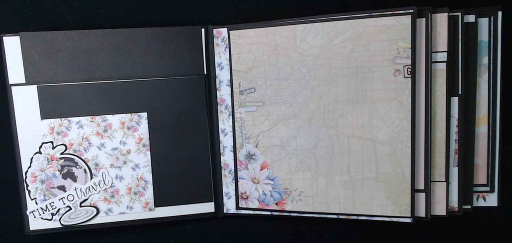 Photo Mini Album - Capture Your Memories in a Stylish Photo Mini Album - RINA CRAFT CREATIONS