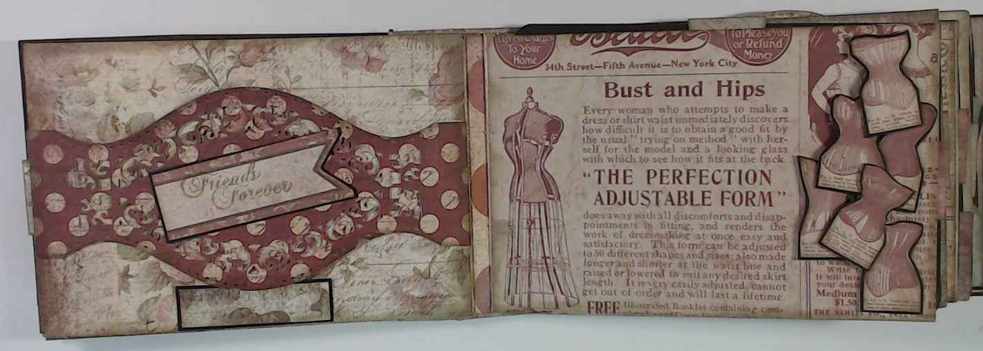 Photo Mini Album in a box - RINA CRAFT CREATIONS