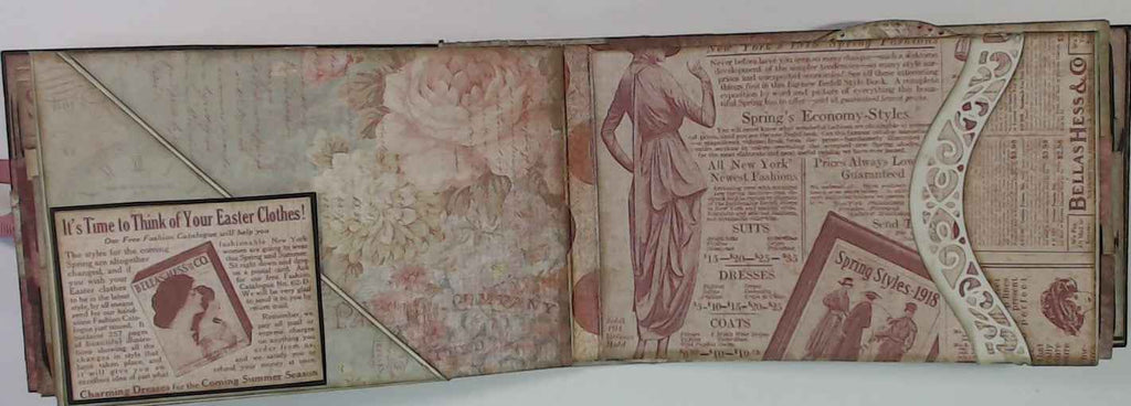 Photo Mini Album in a box - RINA CRAFT CREATIONS