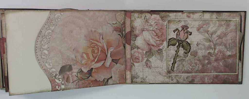 Photo Mini Album in a box - RINA CRAFT CREATIONS