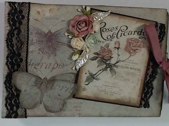 Photo Mini Album in a box - RINA CRAFT CREATIONS