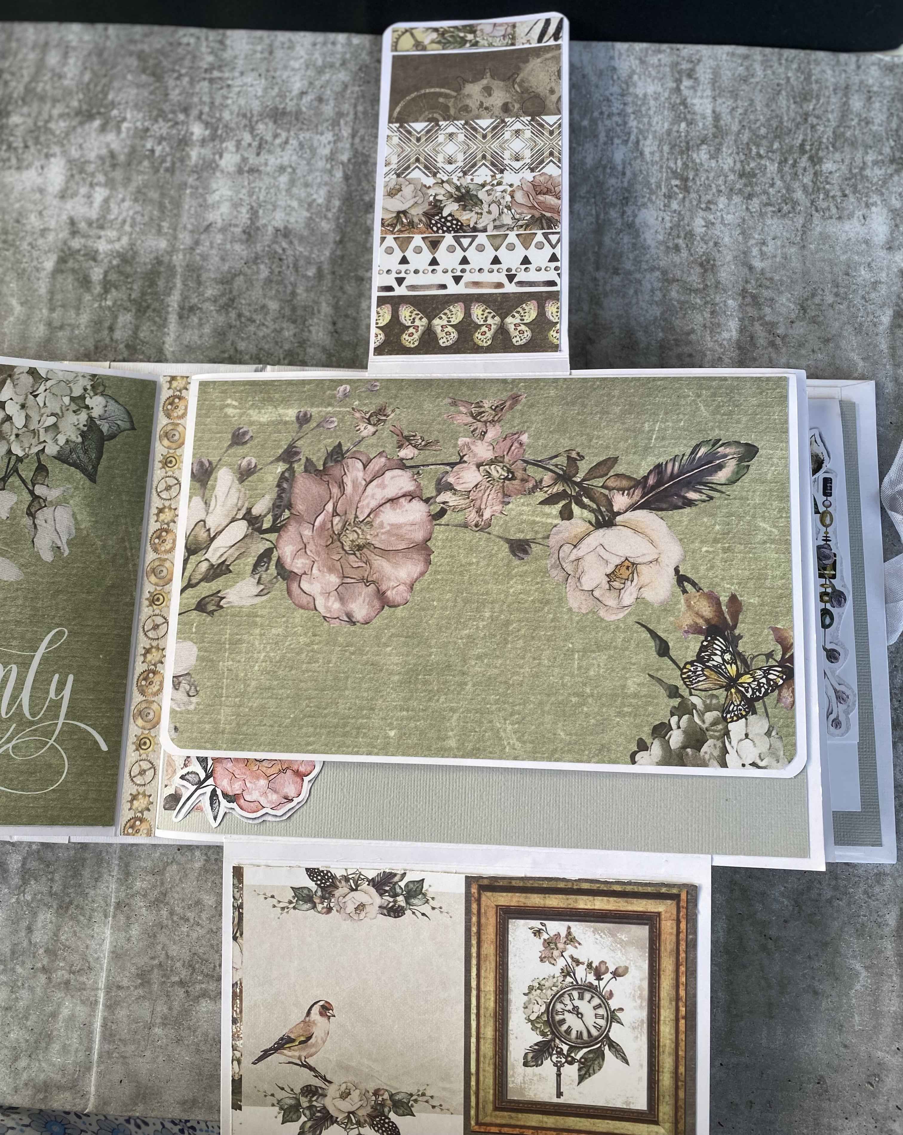 Photo Mini Album - Perfect Keepsake for Your Memories - RINA CRAFT CREATIONS