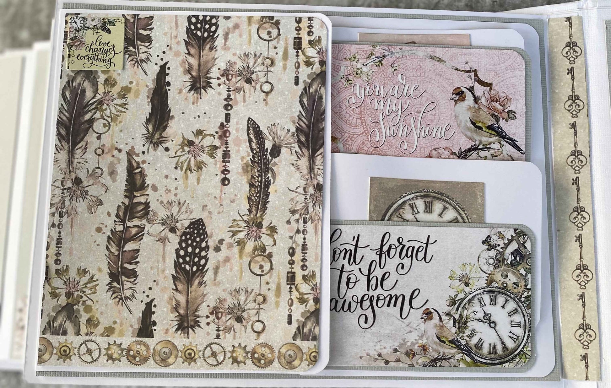 Photo Mini Album - Perfect Keepsake for Your Memories - RINA CRAFT CREATIONS