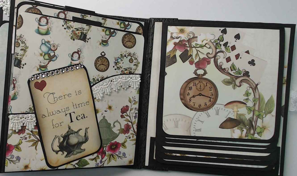 Photo Mini Album Box for Cherished Memories - RINA CRAFT CREATIONS