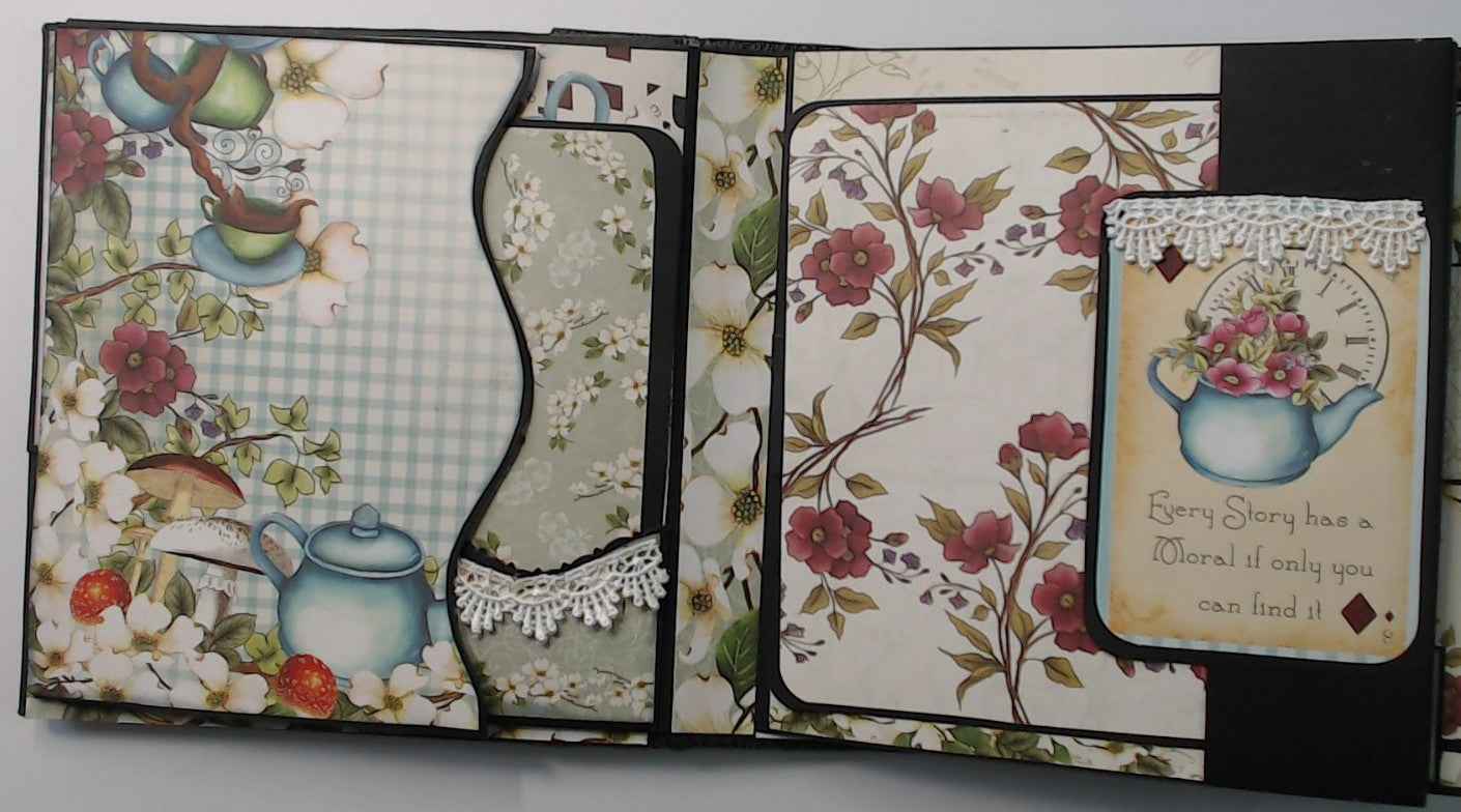 Photo Mini Album Box for Cherished Memories - RINA CRAFT CREATIONS