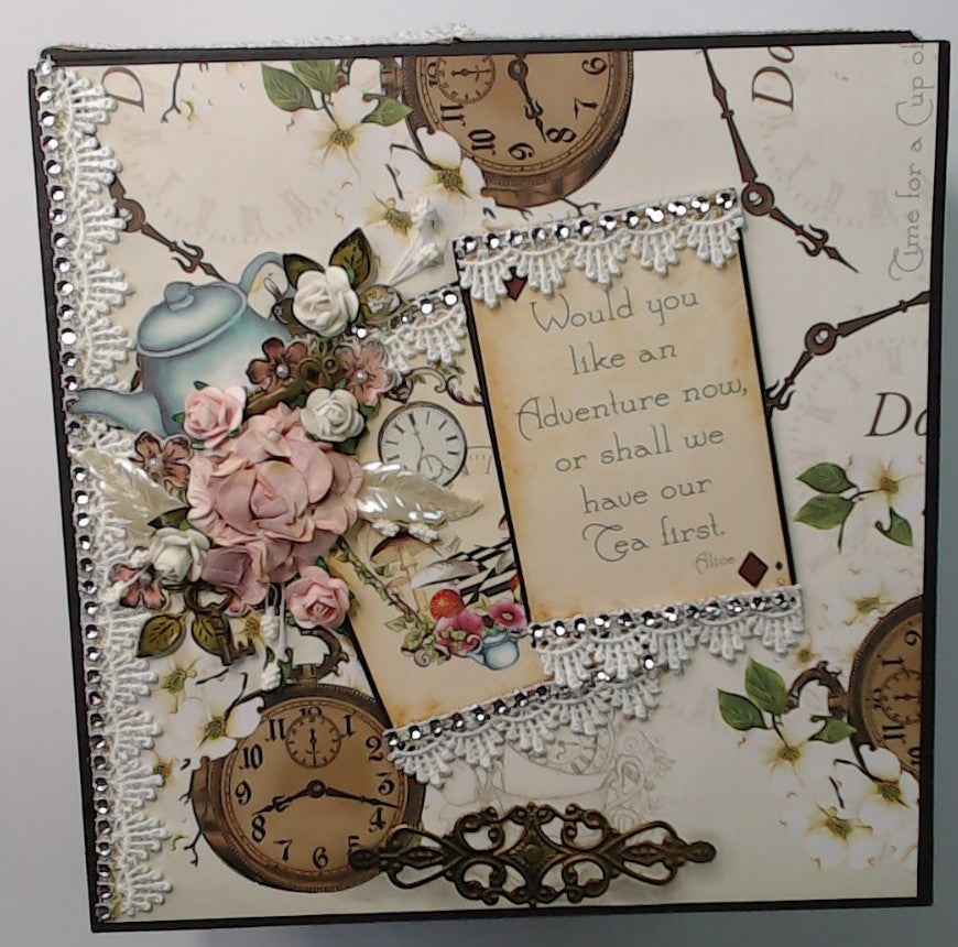 Photo Mini Album Box for Cherished Memories - RINA CRAFT CREATIONS