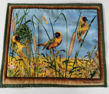 PLACE MATE SET OF 8 with green backing