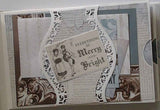 Photo Mini Album Christmas - Perfect Keepsake for Your Holiday Memories - RINA CRAFT CREATIONS