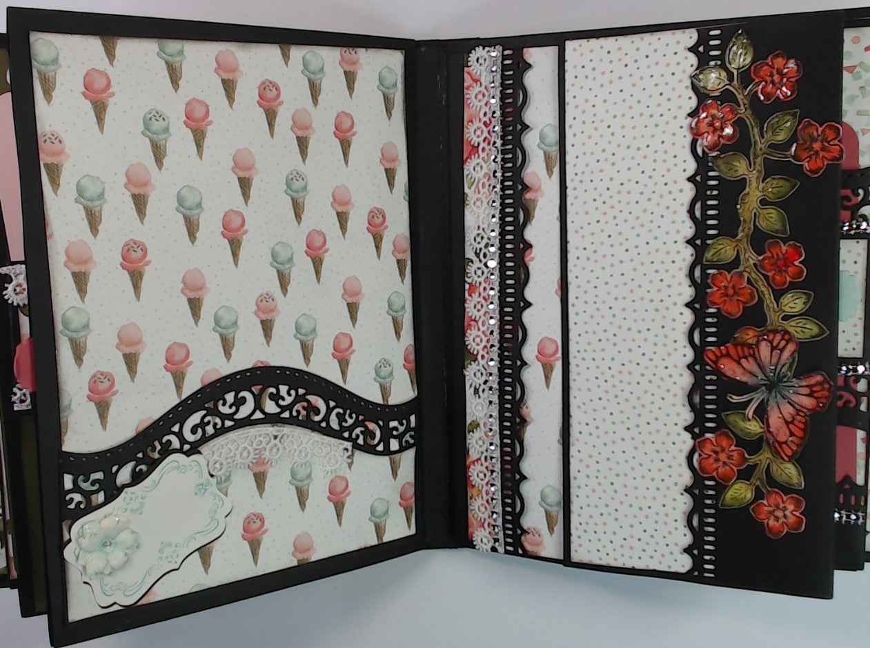 Photo Mini Album - Ideal Keepsake to Preserve Your Memories - RINA CRAFT CREATIONS