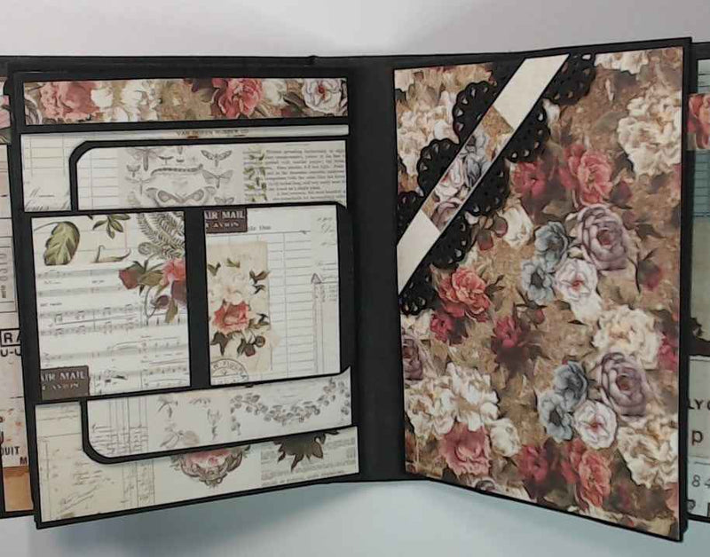 Photo Mini Album Box for Cherished Memories - RINA CRAFT CREATIONS