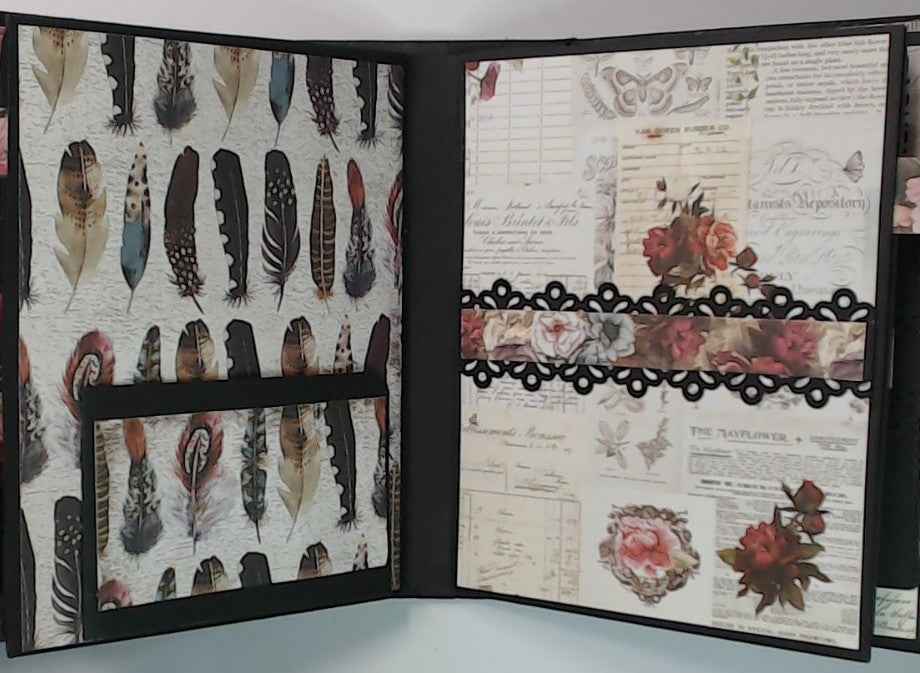 Photo Mini Album Box for Cherished Memories - RINA CRAFT CREATIONS