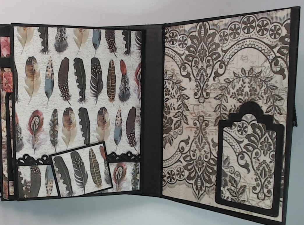 Photo Mini Album Box for Cherished Memories - RINA CRAFT CREATIONS