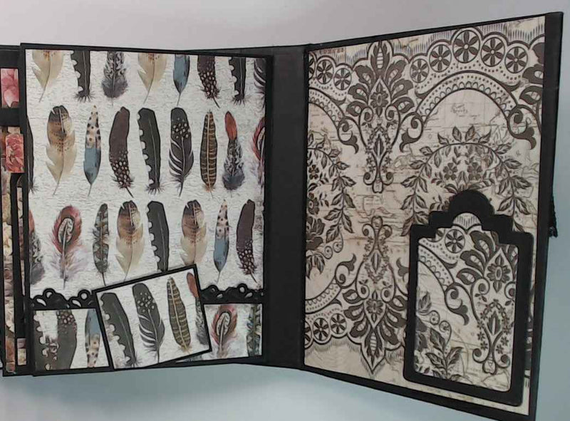 Photo Mini Album Box for Cherished Memories - RINA CRAFT CREATIONS