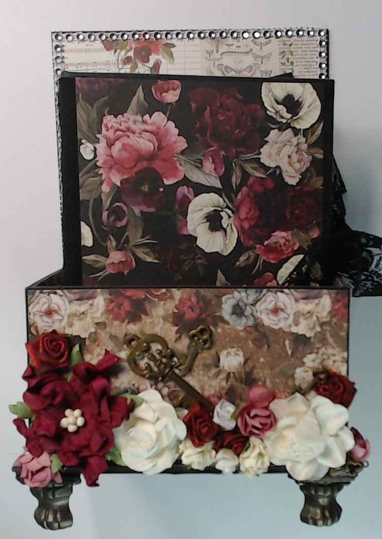 Photo Mini Album Box for Cherished Memories - RINA CRAFT CREATIONS