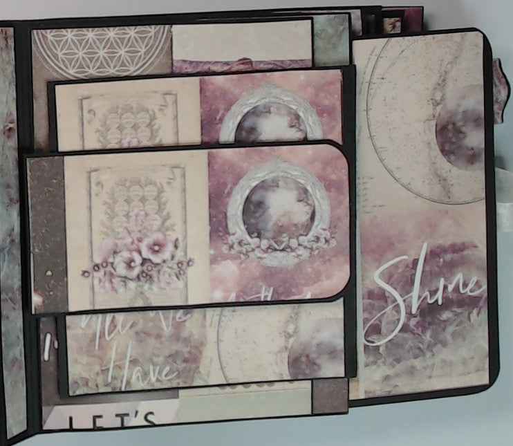 Photo Mini Album Box - Two in One Compact Storage Solution - RINA CRAFT CREATIONS