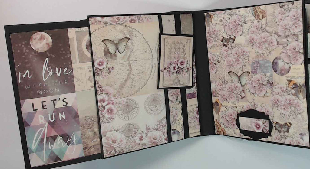 Photo Mini Album Box - Two in One Compact Storage Solution - RINA CRAFT CREATIONS