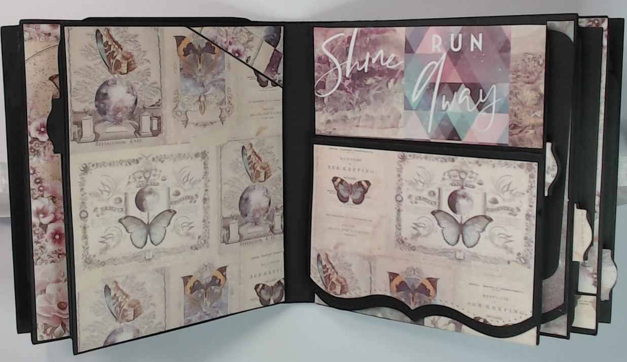 Photo Mini Album Box - Two in One Compact Storage Solution - RINA CRAFT CREATIONS