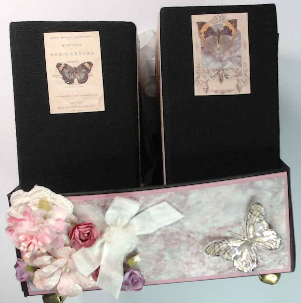Photo Mini Album Box - Two in One Compact Storage Solution - RINA CRAFT CREATIONS