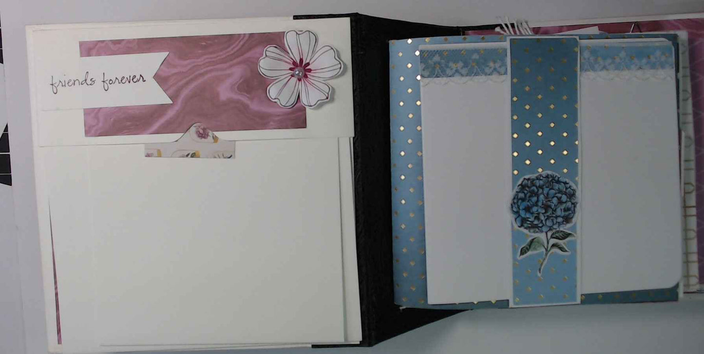 Notebook hard cover - RINA CRAFT CREATIONS