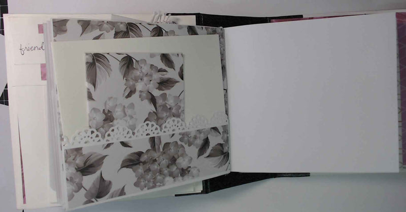 Notebook hard cover - RINA CRAFT CREATIONS