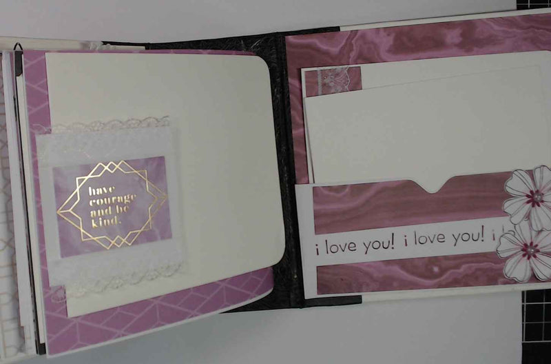 Notebook hard cover - RINA CRAFT CREATIONS