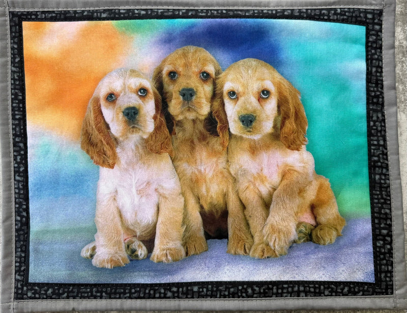 Adorable Puppies Placemat – Cozy & Cute Table Decor