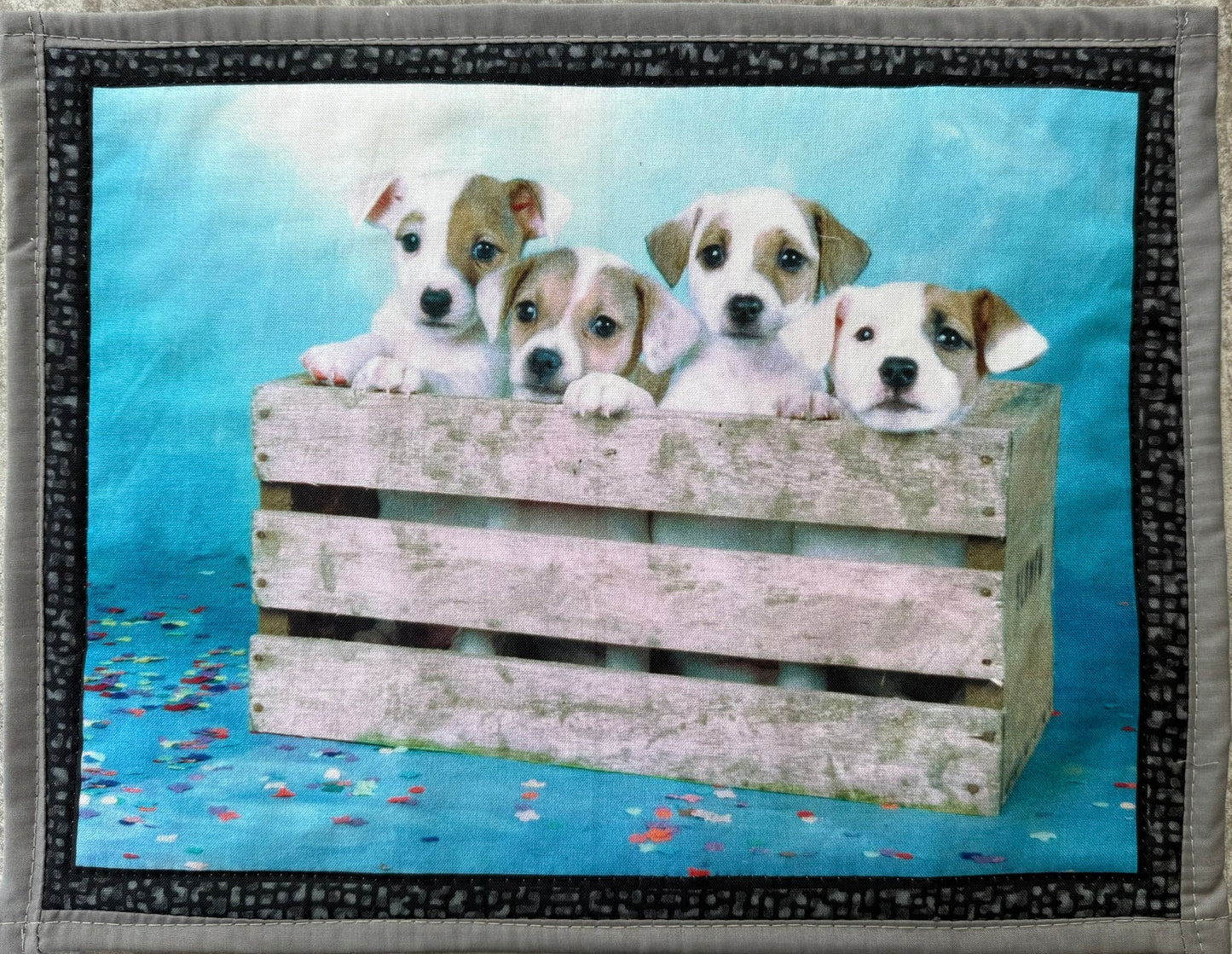 Adorable Puppies Placemat – Cozy & Cute Table Decor