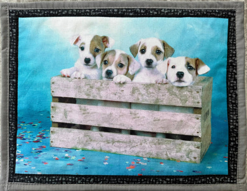 Adorable Puppies Placemat – Cozy & Cute Table Decor