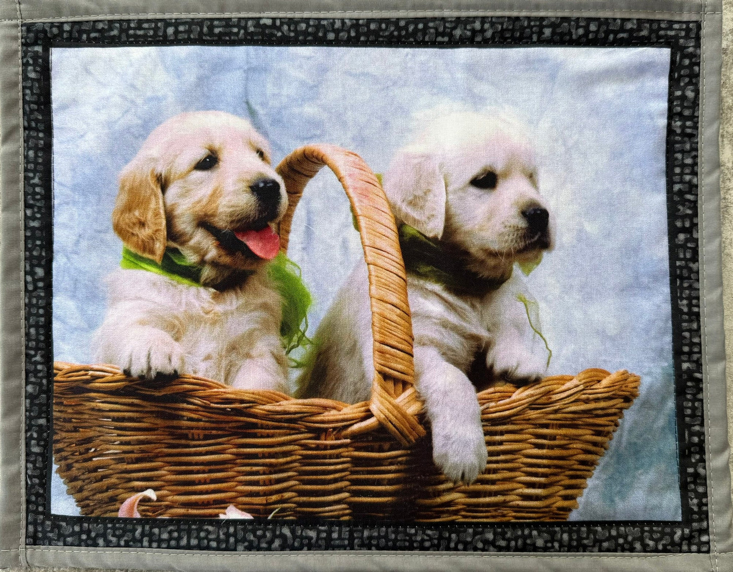 Adorable Puppies Placemat – Cozy & Cute Table Decor