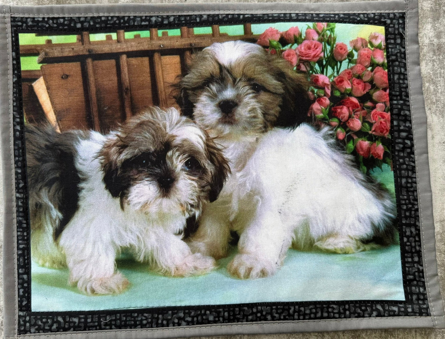 Adorable Puppies Placemat – Cozy & Cute Table Decor