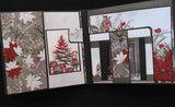 Christmas Photo Mini Album - Festive Photo Memories for Your Holiday Season - RINA CRAFT CREATIONS