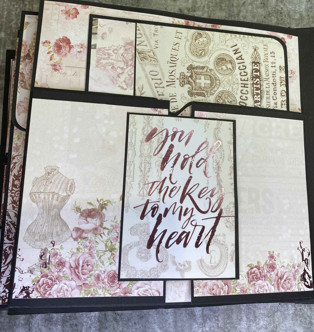 Photo Mini Album - Perfect Keepsake for Your Memories - RINA CRAFT CREATIONS