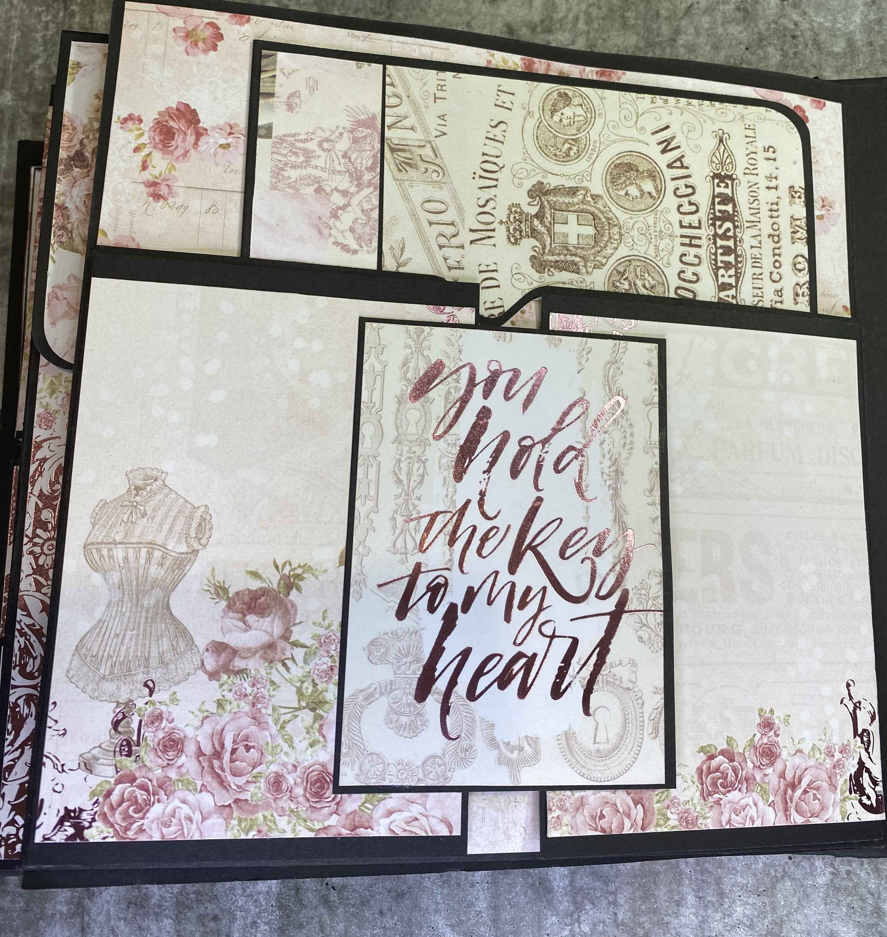 Photo Mini Album - Perfect Keepsake for Your Memories - RINA CRAFT CREATIONS