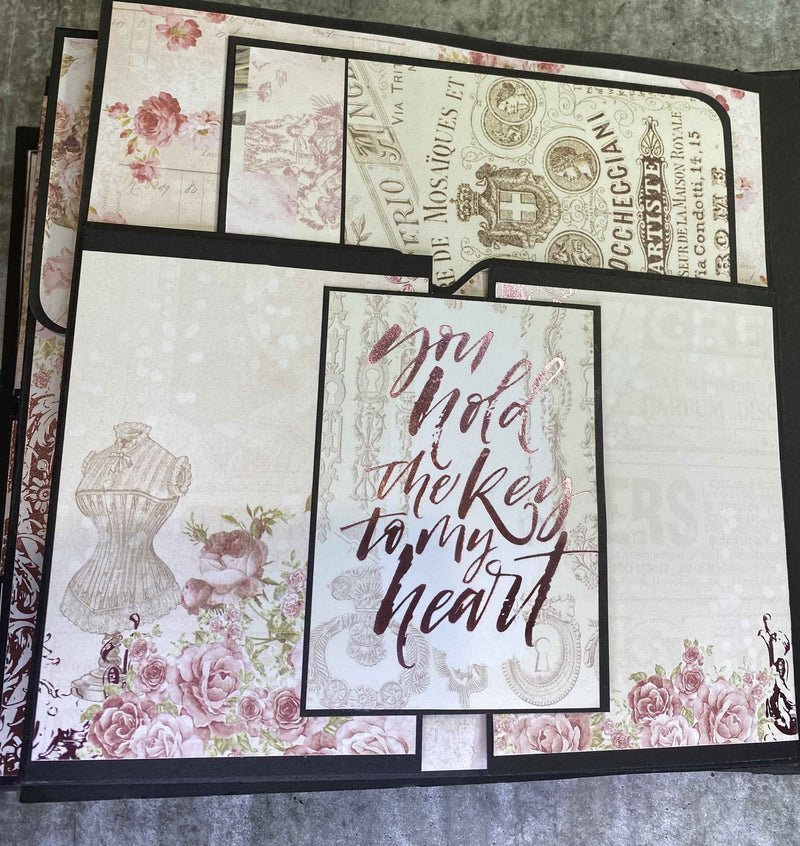 Photo Mini Album - Perfect Keepsake for Your Memories - RINA CRAFT CREATIONS