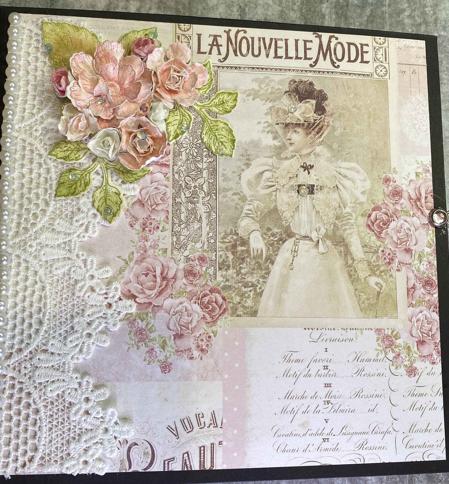 Photo Mini Album - Perfect Keepsake for Your Memories - RINA CRAFT CREATIONS