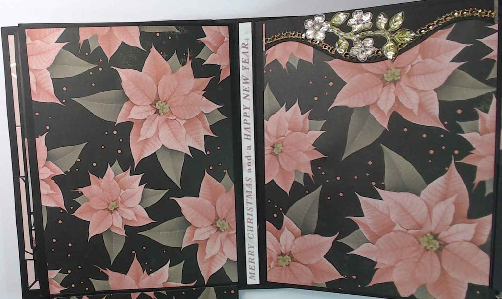 Photos Album Pink Christmas Photo Album - RINA CRAFT CREATIONS