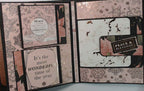 Photos Album Pink Christmas Photo Album - RINA CRAFT CREATIONS