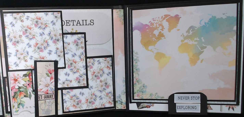 Photo Mini Album - Capture Your Memories in a Stylish Photo Mini Album - RINA CRAFT CREATIONS