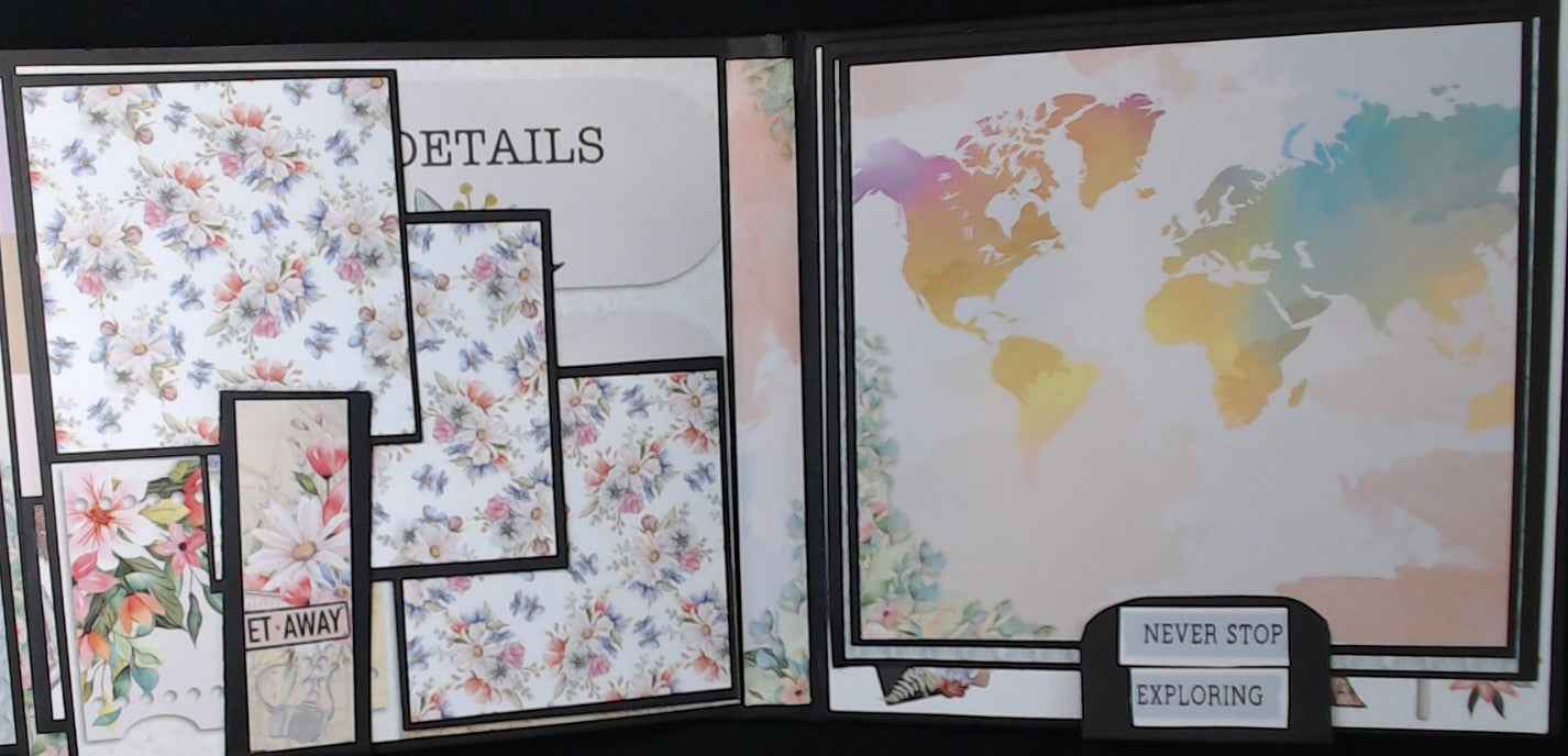 Photo Mini Album - Capture Your Memories in a Stylish Photo Mini Album - RINA CRAFT CREATIONS