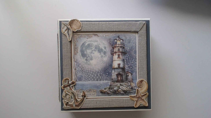 Photo Mini Album 8x8 inch - 20x20cm Memories Keeper for Special Moments - RINA CRAFT CREATIONS