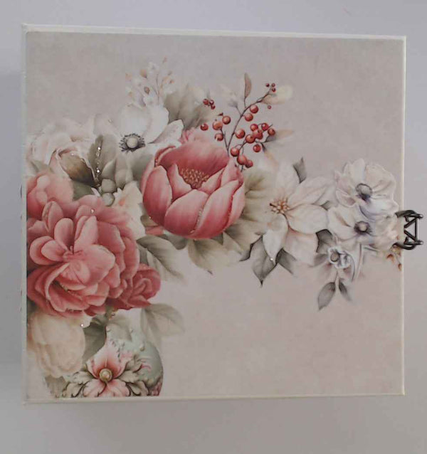 Photo Mini Album 6.5x6.5 inches for Preserving Memories and Keepsakes - RINA CRAFT CREATIONS