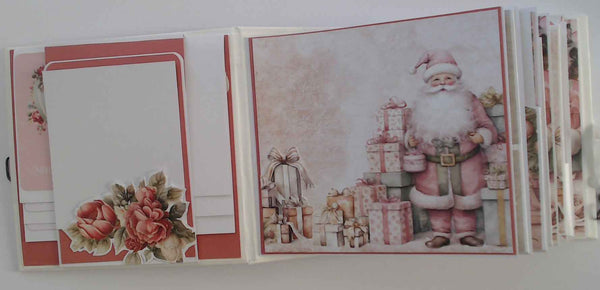 Photo Mini Album 6.5x6.5 inches for Preserving Memories and Keepsakes - RINA CRAFT CREATIONS