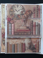 Mini Album 6 3/8 x 8 5/8 Book lovers