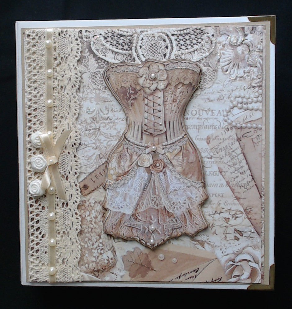 Photo Folio -  Old Lace Hard Cover